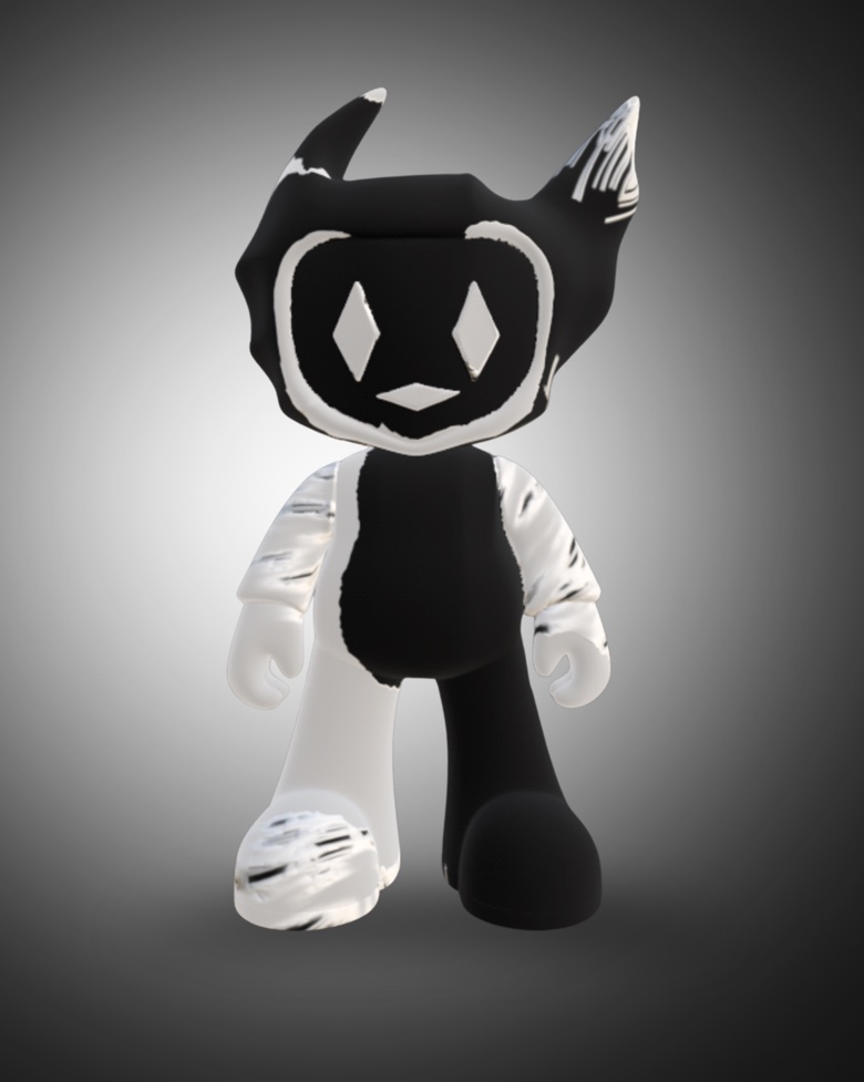 M:E2 Obsidian Vein designer-toy figure